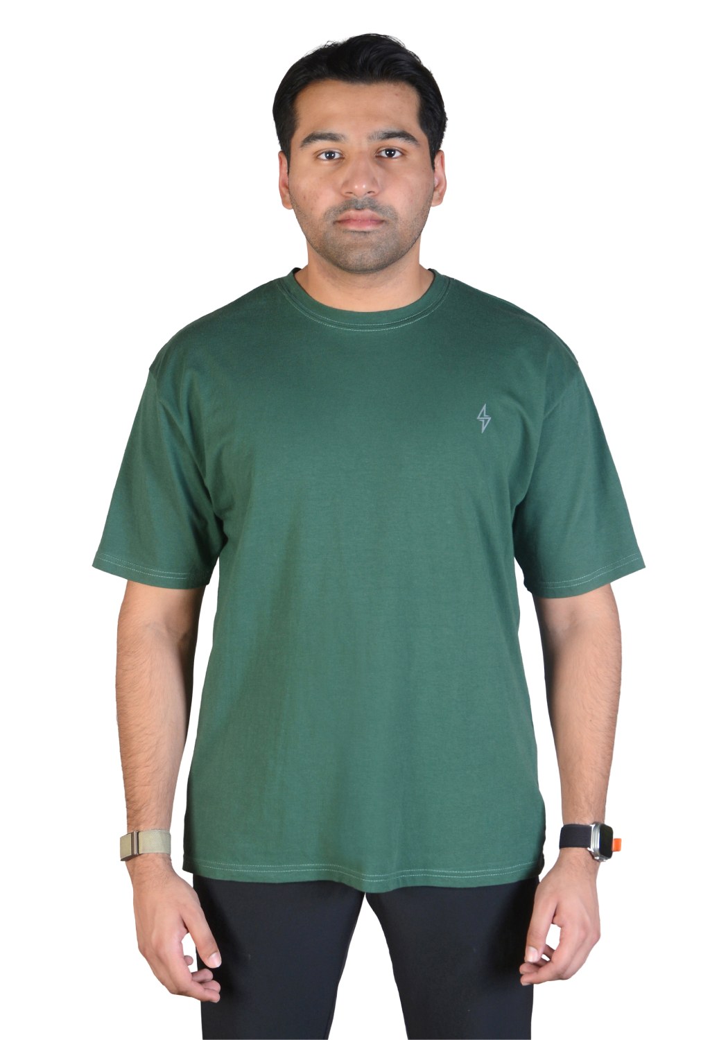 Project Bolt Oversized T-Shirt Forest Green