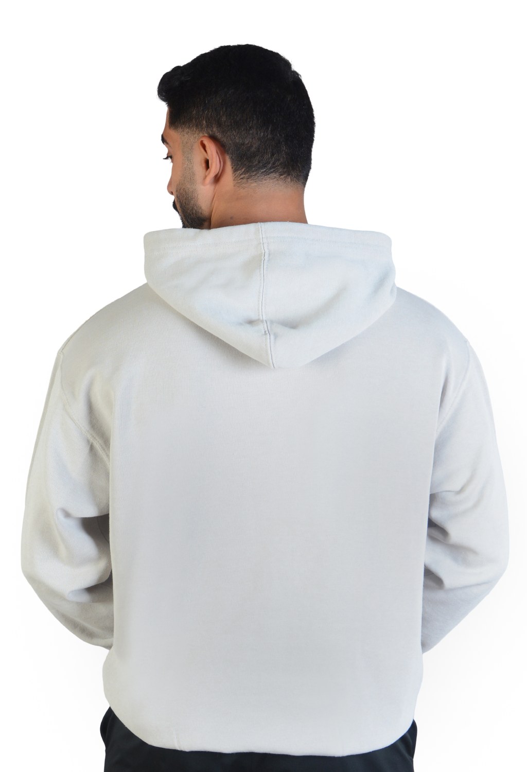 Oversized Hoodie Silver